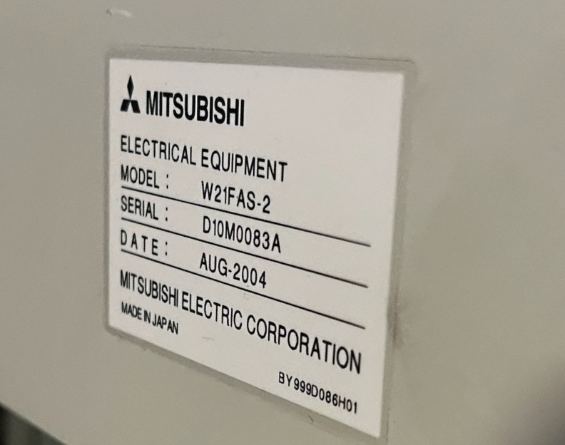 Mitsubishi FA10SM, Machine ID:8756